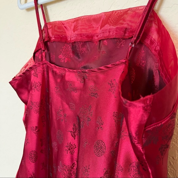 Jaclyn Smith Studio Intimates // Long Slip Dress // Ruby Red // L - Picture 7 of 8